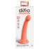 Dillio Tajni Istraživač - dildo s glavom (17cm) - narančasta