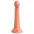 Dillio Tajni Istraživač - dildo s glavom (17cm) - narančasta