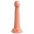 Dillio Tajni Istraživač - dildo s glavom (17cm) - narančasta