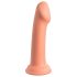 Dillio Big Hero - silikonski dildo s čaškom (17cm) - narančasta