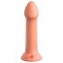 Dillio Big Hero - silikonski dildo s čaškom (17cm) - narančasta