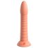 Dillio Divlje Stvar - rebrasti dildo (19cm) - narančasta