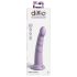 Slim Seven ljubičasti dildo s usisnom čašom (20 cm)
