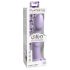 Dillio Super Eight - silikonski dildo s vakumom (21cm) - ljubičasti