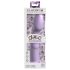 Dillio Super Eight - silikonski dildo s vakumom (21cm) - ljubičasti