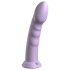 Dillio Super Eight - silikonski dildo s vakumom (21cm) - ljubičasti