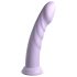 Dillio Super Eight - silikonski dildo s vakumom (21cm) - ljubičasti