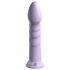 Dillio Super Eight - silikonski dildo s vakumom (21cm) - ljubičasti