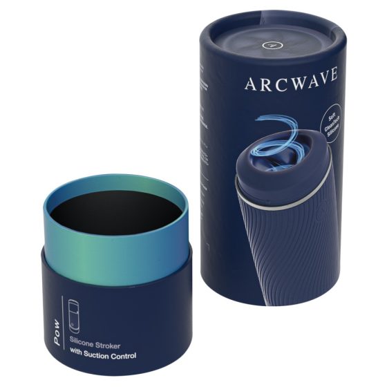 Arcwave Pow - ručni masturbator za usisavanje (plavi)