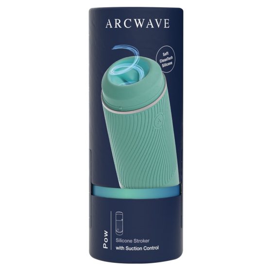 Arcwave Pow - ručni masturbator za usisavanje (zeleni)