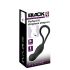 Black Velvet Savršen Pristajanje - crni strap-on dildo