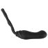Black Velvet Savršen Pristajanje - crni strap-on dildo