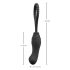 Black Velvet Savršen Pristajanje - crni strap-on dildo