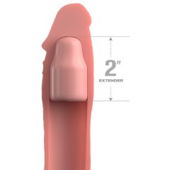 X-TENSION Elite 2 - omotač penisa sa skrotumom (prirodni)
