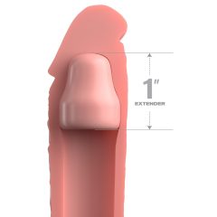   X-TENSION Elite 1 - omotač penisa izrezan na veličinu (prirodni)