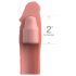 X-TENSION Elite 2 - Prilagodljivi ekstenzija za penis (natur)
