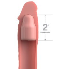   X-TENSION Elite 2 - omotač penisa izrezan na veličinu (prirodni)