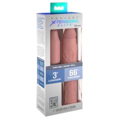 X-TENSION Elite 3 - podesivi penis rukav (prirodni)