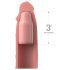 X-TENSION Elite 3 - prilagodljivi rukav za penis (prirodna boja)