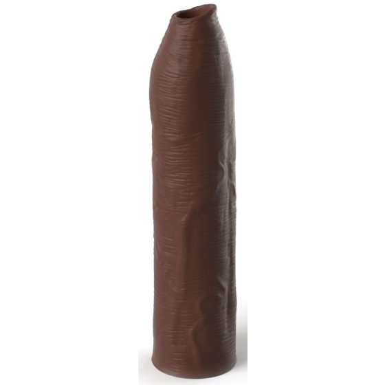 X-TENSION Elite - omotač za penis izrezan na veličinu s otvorenim krajem (smeđi)