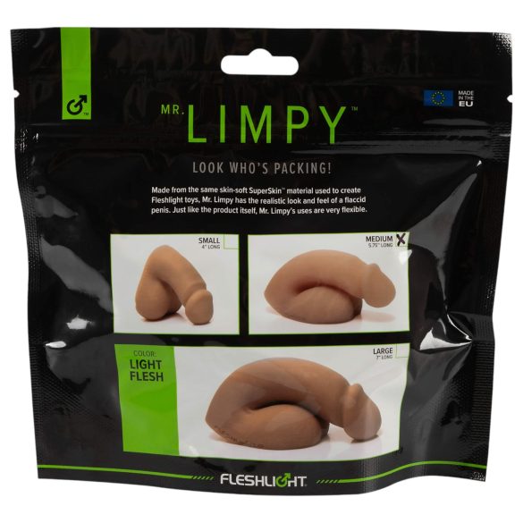 Mr. Limpy - realistični dildo srednje veličine - natur