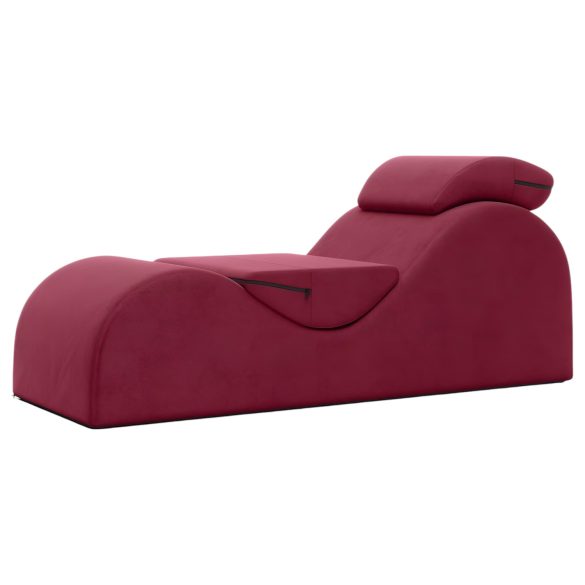 Liberator Esse Lounger - Podesivi seks sofa, 3 dijela (crvena)