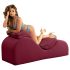 Liberator Esse Lounger - Podesivi seks sofa, 3 dijela (crvena)