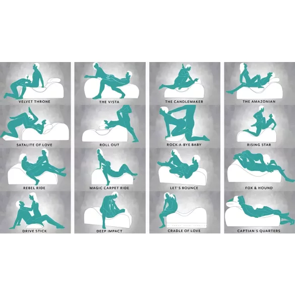 Liberator Esse Lounger - tantra fotelja na 3 dijela - crvena