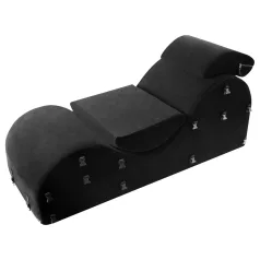   Liberator Black Label Esse - podesiva tantra fotelja u 3 dijela (crna)