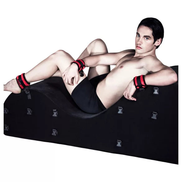 Liberator Black Label Esse - podesiva tantra fotelja u 3 dijela (crna)