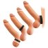 You2Toys 4u1 - set prstenova za penis i testise (prirodna-crna)