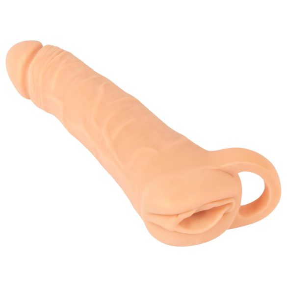 Nature Skin - 2u1 vagina i lisica za penis - 23cm (natur)