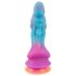 Beasty Cocks - izvanzemaljski dildo od silikona (plavo-narančasti)