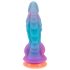 Beasty Cocks - izvanzemaljski dildo od silikona (plavo-narančasti)