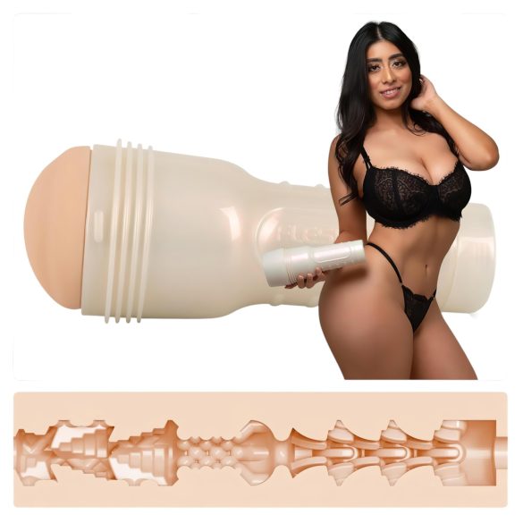 Fleshlight Violet Myers Waifu - realistična mačkica (prirodna)