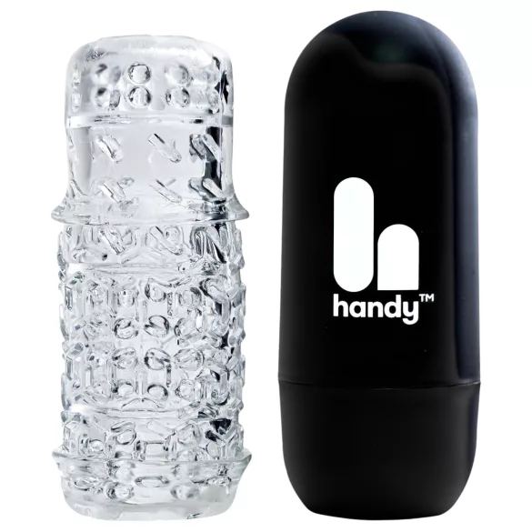 The Handy - masturbator s rukavcem TrueGrip Gen 2 - proziran