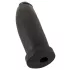 Realistixxx Real Giant - realistični dildo veliki - 30 cm - crni