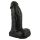 Realistixxx Real Giant - dildo s testisima - 22 cm (crna)