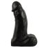 Realistixxx Real Giant - dildo s testisima - 22 cm (crna)