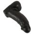 Realistixxx Real Giant - dildo s testisima - 22 cm (crna)