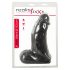 Realistixxx Real Giant - dildo s testisima - 22 cm (crna)
