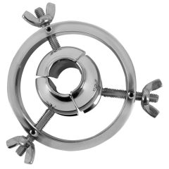 Fetiš - metalni analni dilatator (srebrni)