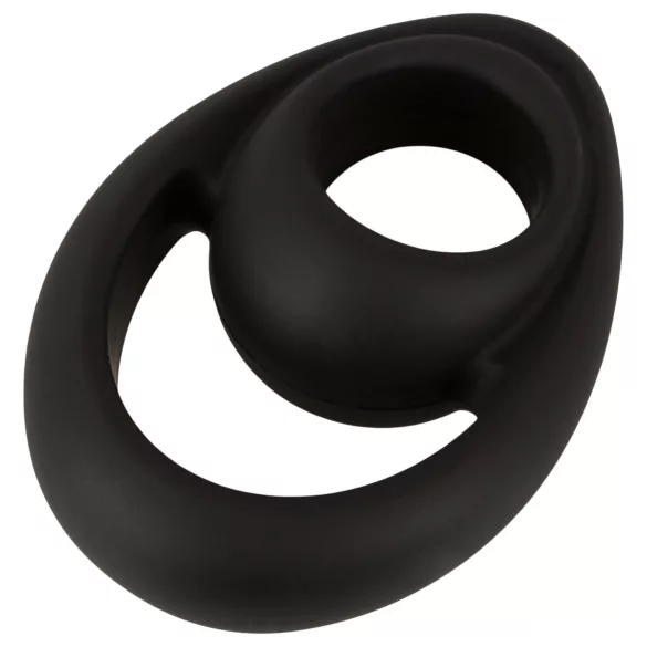 Erecto - penis i testisni prsten - jaka erekcija - crni