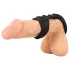 Erecto - penisni prsten 2u1 - crni