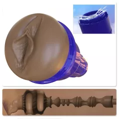   Fleshlight Boost Bang - realistična umjetna vagina masturbator - smeđa