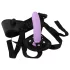 You2Toys - set za vezivanje s dildo remenom - crna