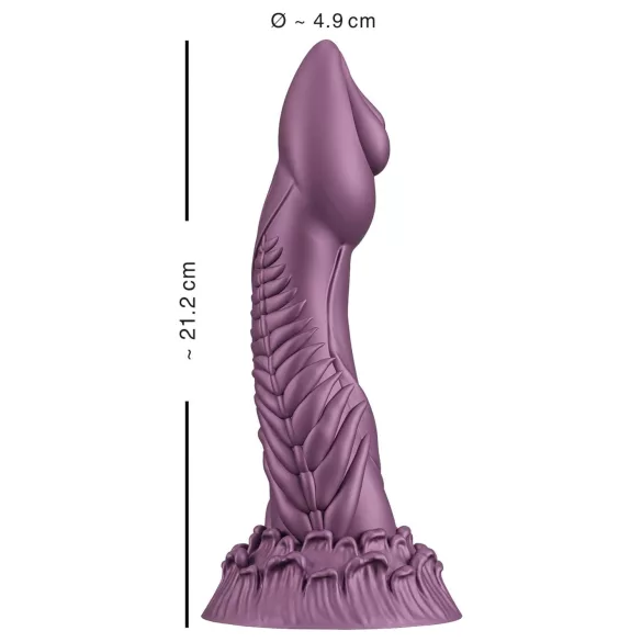Beasty Cocks Alien Phallus - dildo izvanzemaljac - silikon ljubičasta