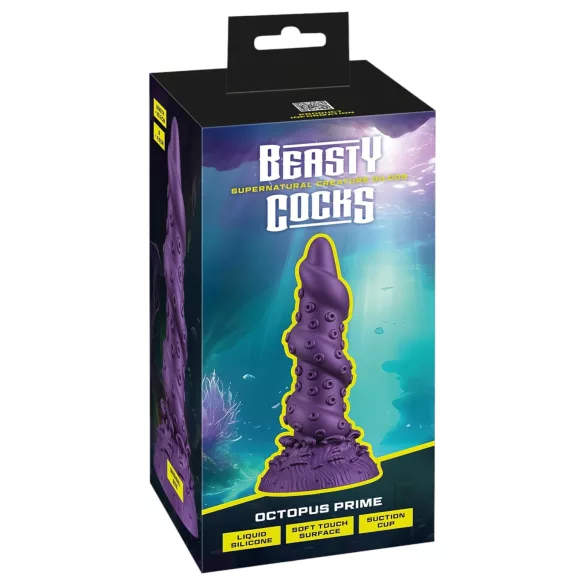 Beasty Cocks - dildo u obliku hobotnice - ljubičasta
