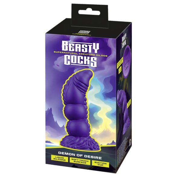 Beasty Cocks - dildo Demon of Desire - realističan, ljubičasti