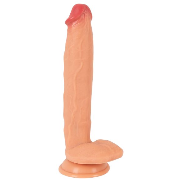 Realistixxx Real Giant - ekstra veliki dildo s testisima (prirodni)
